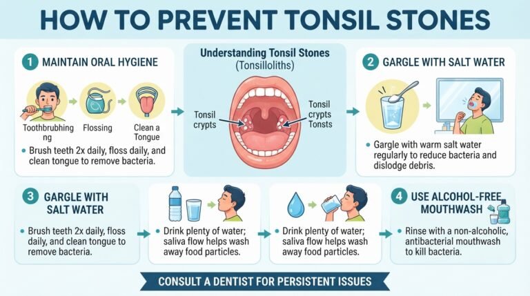 how to prevent tonsil stones