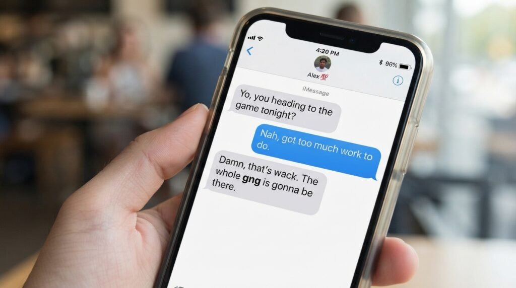 what does gng mean in text