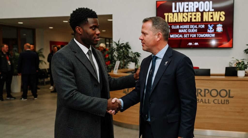 Liverpool transfer news Guehi