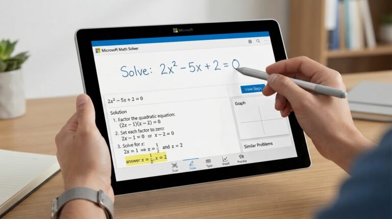 Microsoft Math Solver